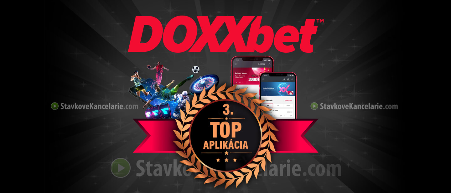 Mobilná aplikácia DOXXbet je dostupná na stiahnutie úplne zadarmo