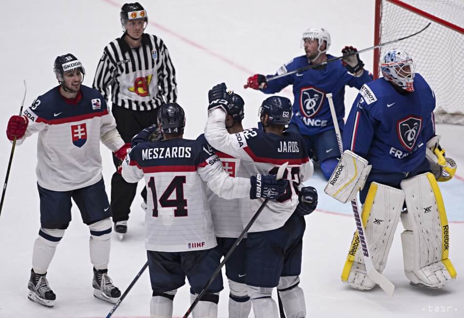 Hokej Slovensko – Francúzsko na Majstrovstvách sveta 2024