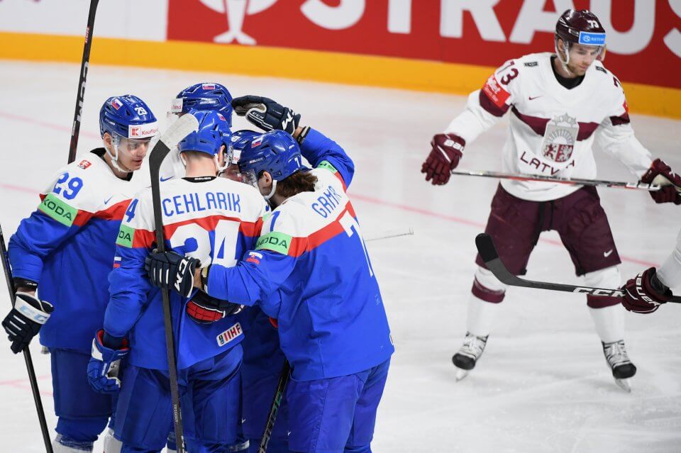 Hokejový zápas Slovensko vs. Lotyšsko live na MS 2024