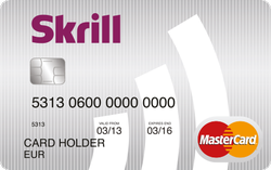 Platobná karta Skrill Prepaid MasterCard
