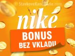 Ako získať Niké bonus 20 € za registráciu (4× 5 € voľný tiket)