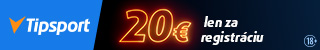 Vytvorte si účet a tipujte ešte dnes s 20 € zadarmo