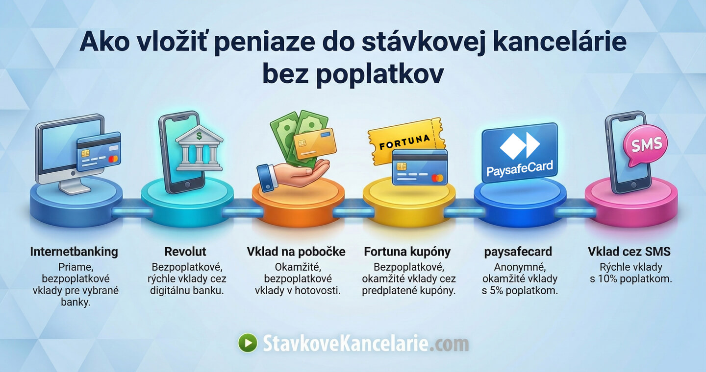 Ako vložiť peniaze do stávkovej kancelárie