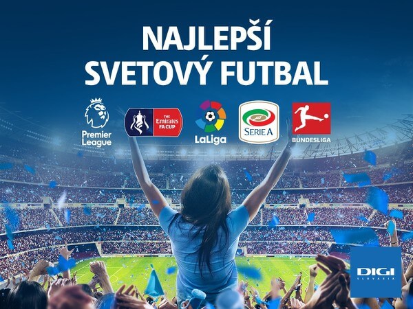 Digi Slovakia má v ponuke najlepší svetový futbal