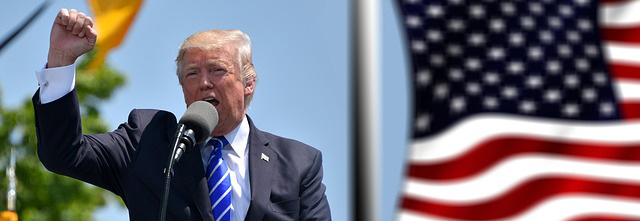 Republikánsky kandidát na prezidenta USA Donald Trump