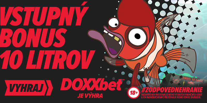 Získajte vstupný bonus v DOXXbet casine