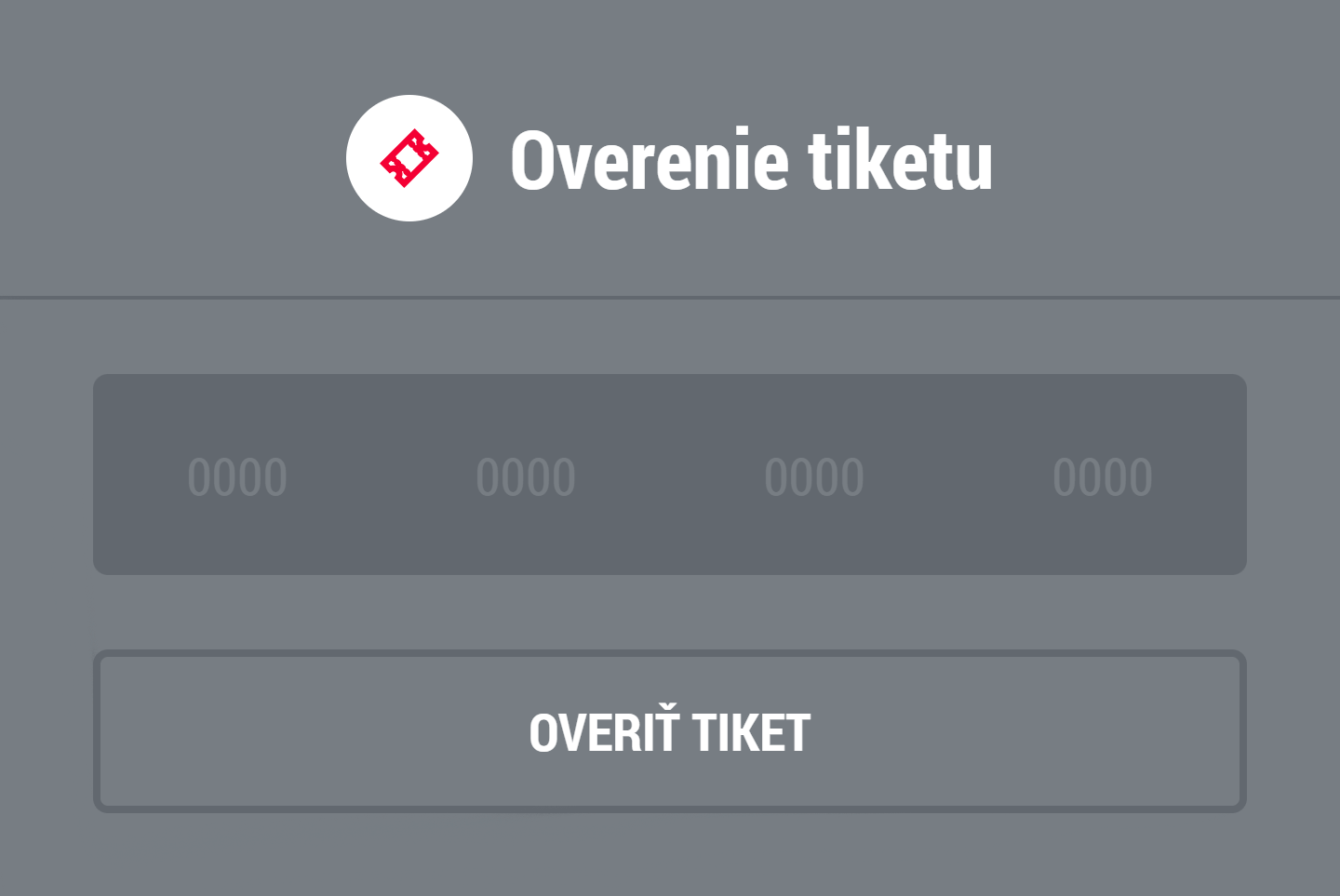 Kontrola tiketu v DOXXbete