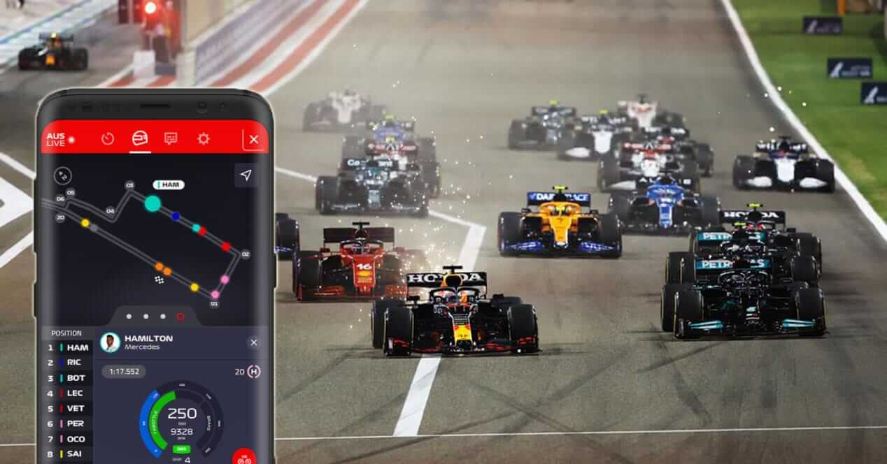 Mobilná aplikácia Formula 1® 