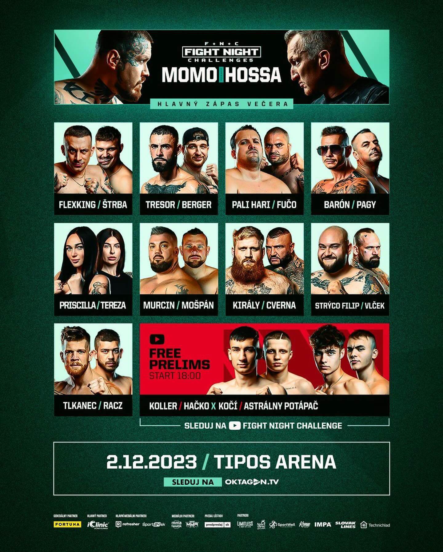 Fight Night Challenge 5 karta zápasov