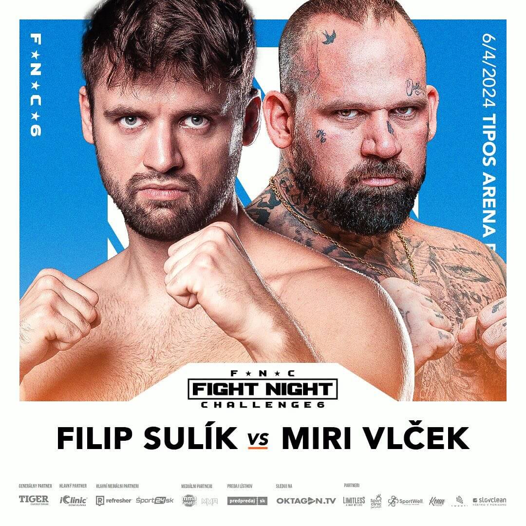 Fight Night Challenge 6 karta – Filip Sulík vs. Miri Vlček 