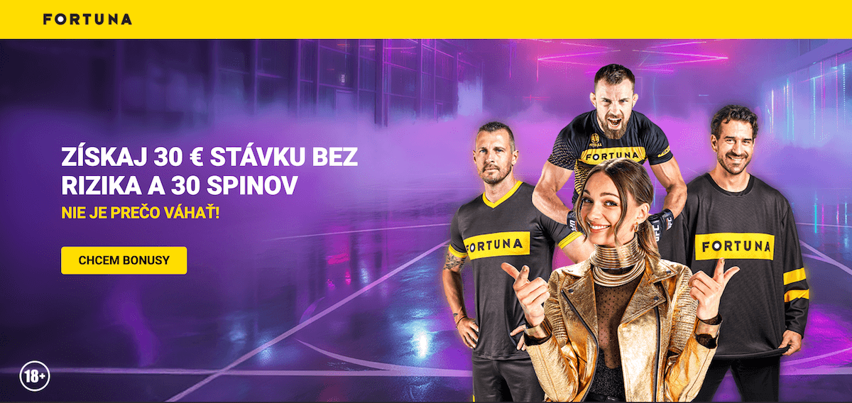 Fortuna free spiny: stávka bez rizika a free spiny