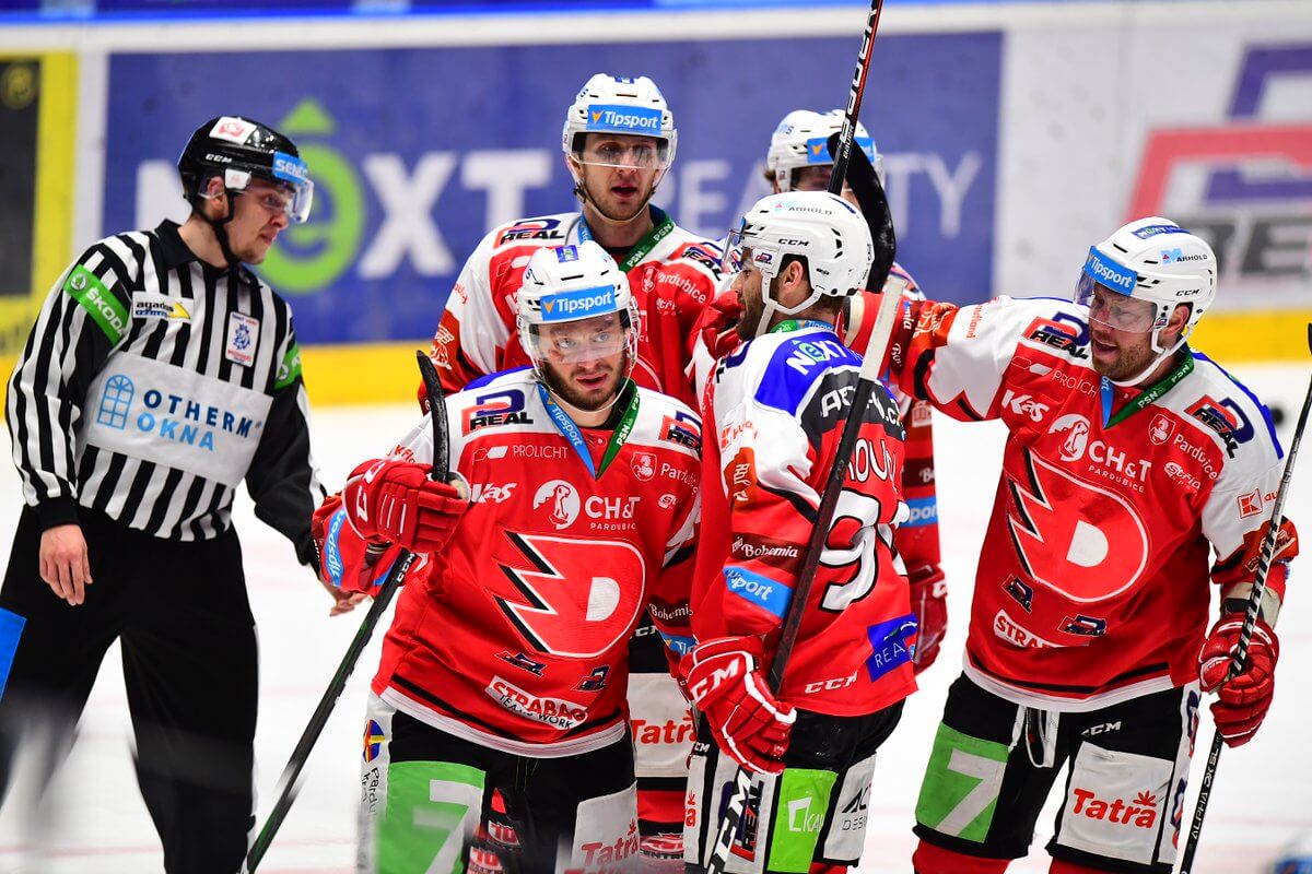 HC Dynamo Pardubice v základnej časti Tipsport Extraligy