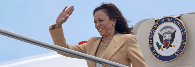 Kandidátka demokratickej strany na prezidenta USA Kamala Harris