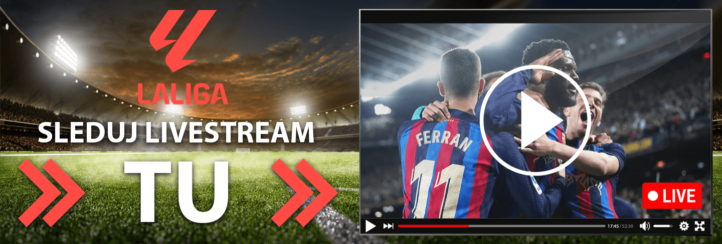 LIVE stream zápasu Barcelona vs. Real Madrid na TV Tipsport