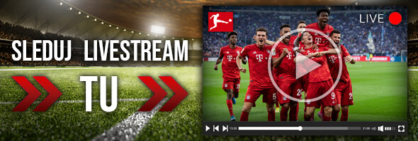 LIVE stream Bundesligy na TV Tipsport