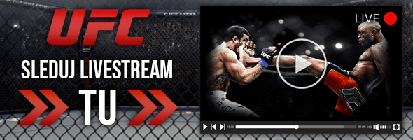 LIVE stream UFC zadarmo na TV Tipsport