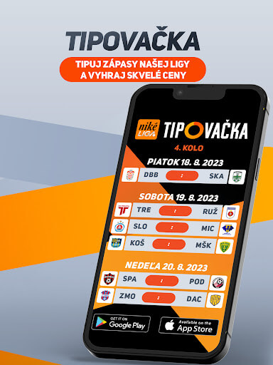 Oficiálna mobilná aplikácia Niké ligy
