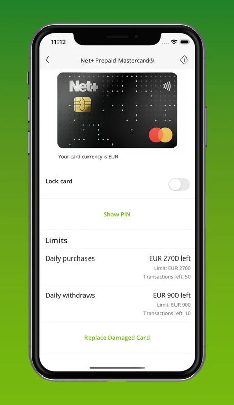 Neteller aplikácia – Net+ karta