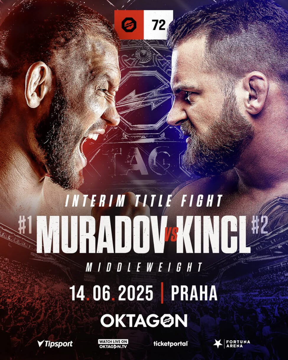 Zápas Muradov vs. Kincl na akcii Oktagon 72