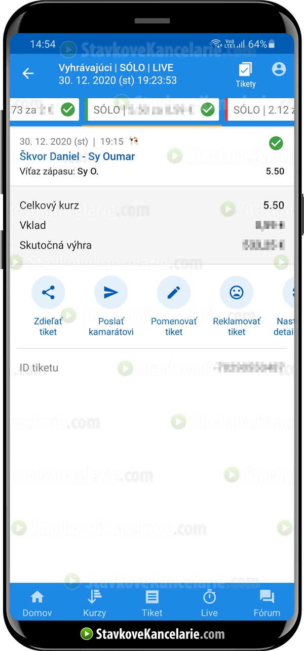 Oktagon LIVE tiket LIVE tiket z OKTAGON 20