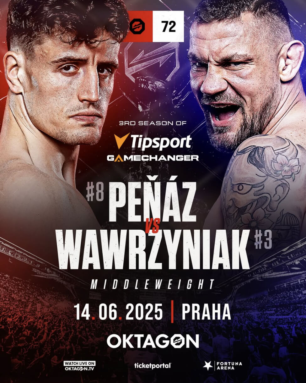 Zápas Peňáz vs. Wawrzyniak na Oktagon 72