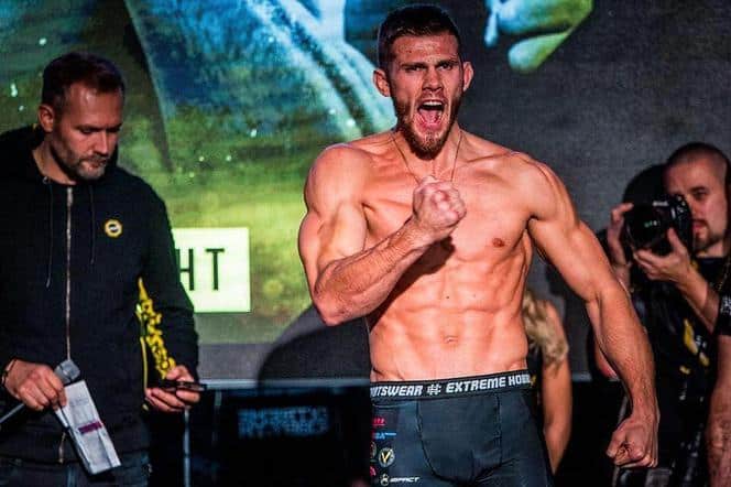 Poľský MMA zápasník Robert Bryczek