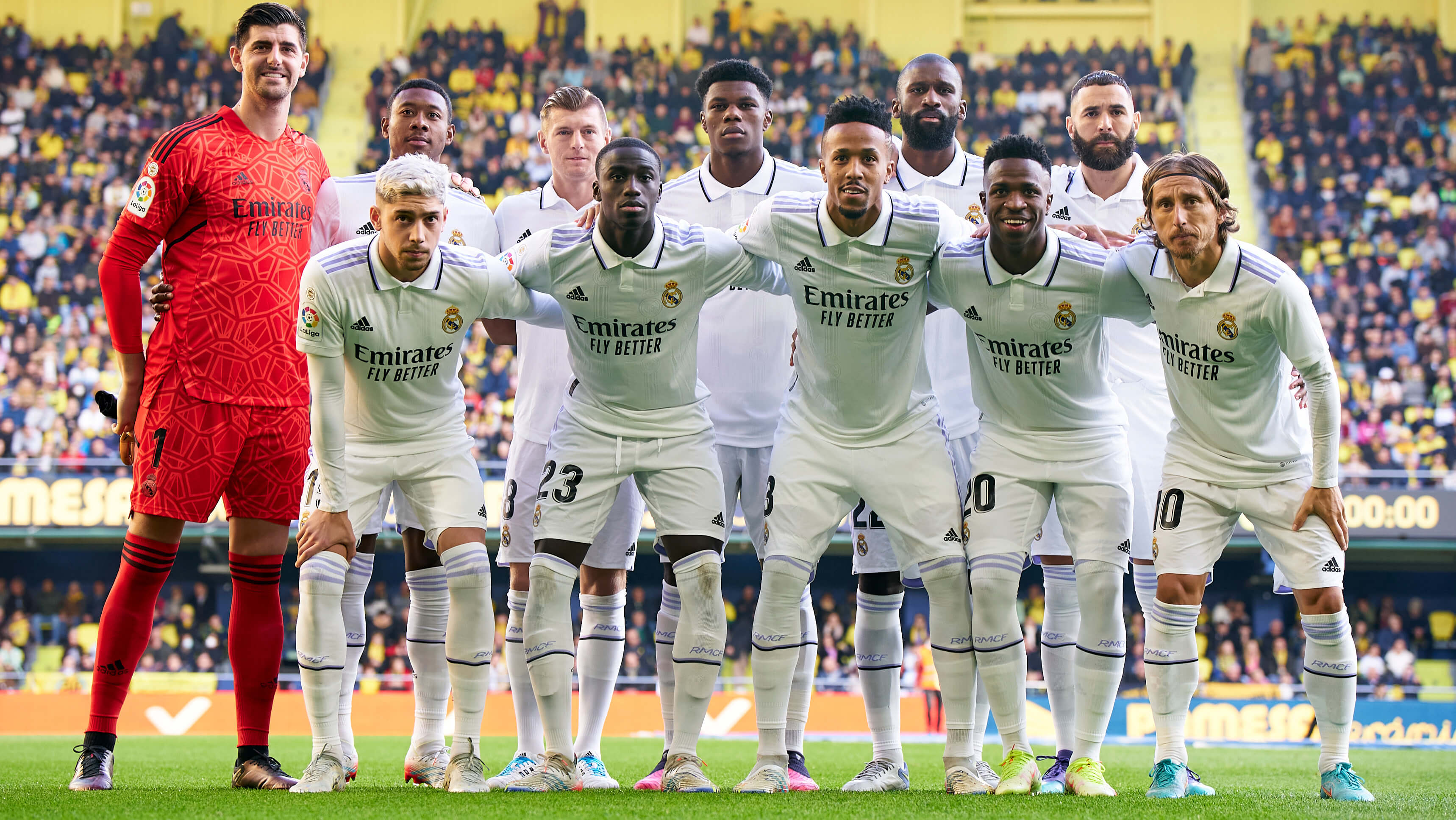 Zostava futbalovému tímu Real Madrid CF