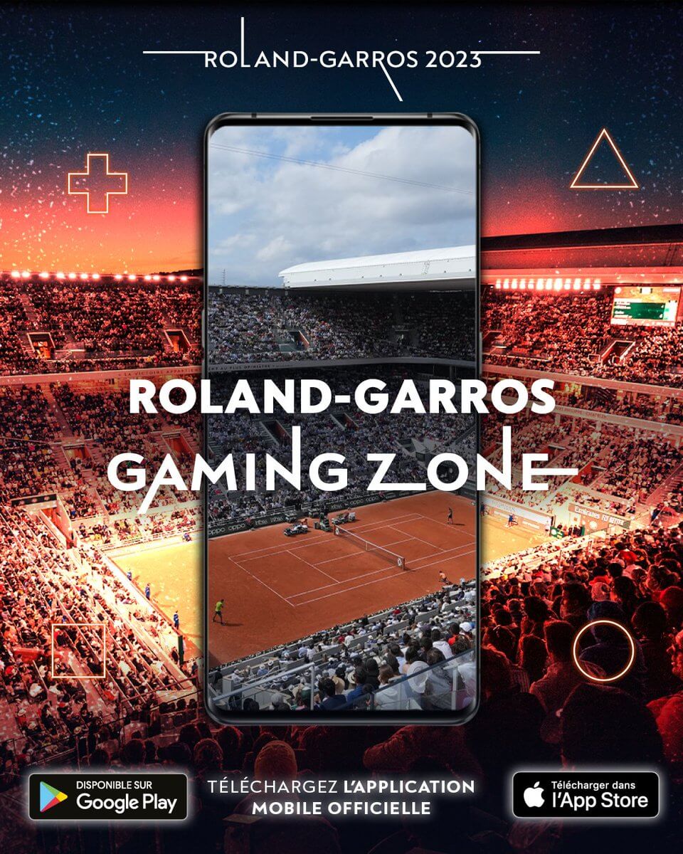 Oficiálna mobilná aplikácia Roland Garros