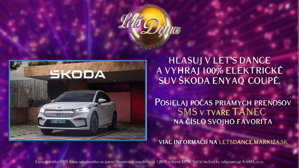 Vyhrajte Škodu Enyaq Coupé v Let's Dance 2023