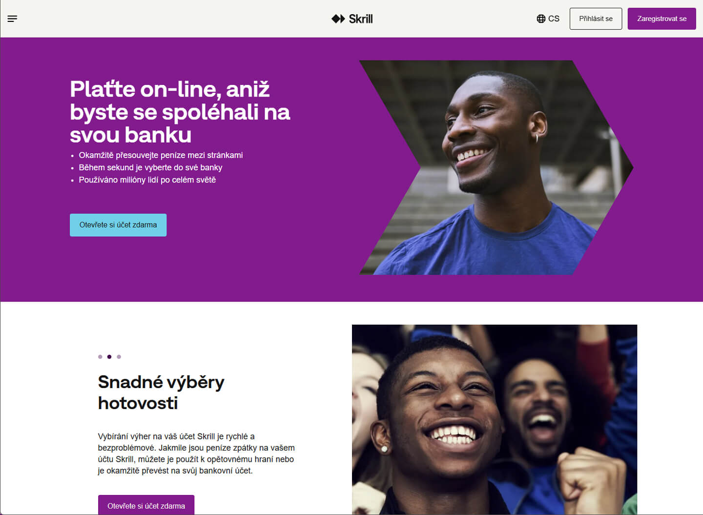 Internetová peňaženka Skrill