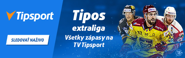 LIVE stream slovenskej hokejovej Extraligy na TV Tipsport