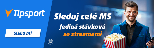 LIVE stream MS v hokeji 2025 na TV Tipsport