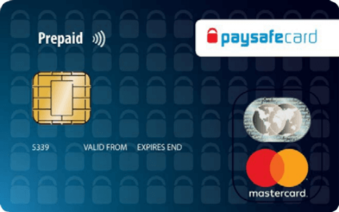 Platobná karta Paysafecard MasterCard