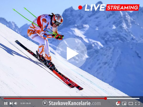 Zjazdové lyžovanie 🔴 LIVE – kde sledovať prenosy v TV + online stream