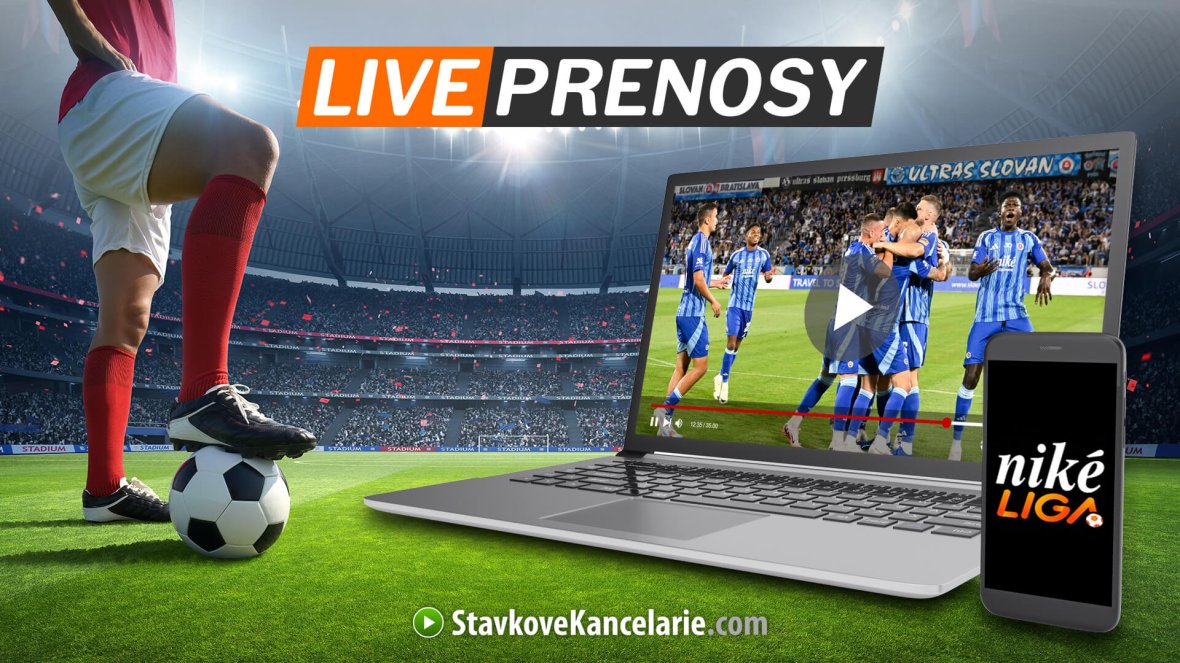 Niké liga LIVE 🔴 Kde pozerať dnes v TV + online