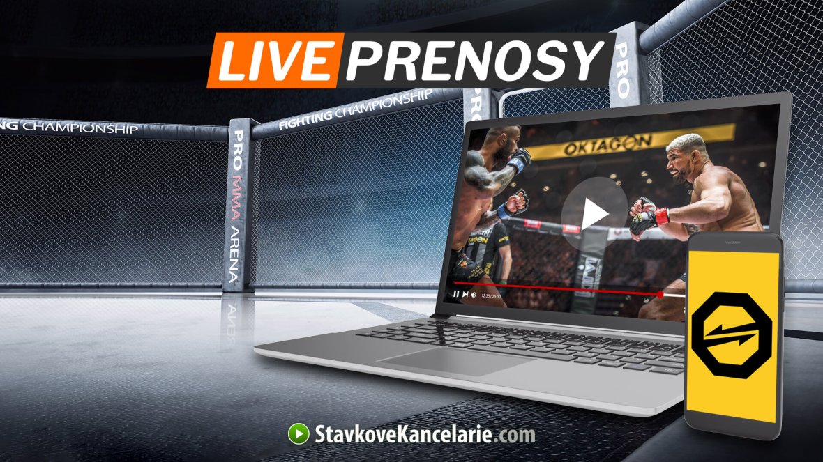 Oktagon 🔴 LIVE – stream zadarmo, PPV online + MMA prenosy v TV