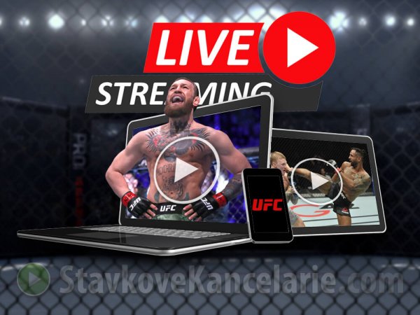 UFC 🔴 LIVE – stream zadarmo, PPV online + MMA prenosy v TV