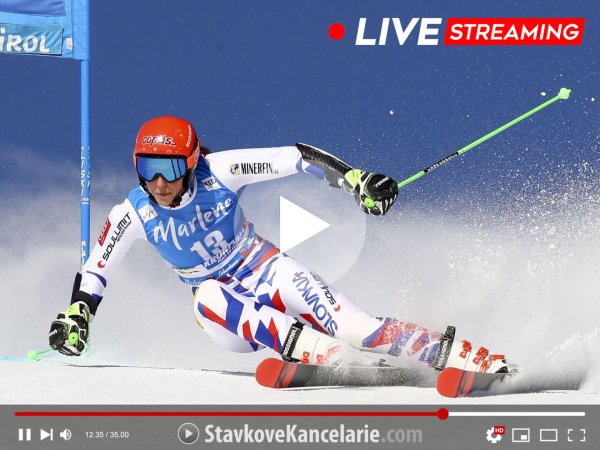 Kde sledovať lyžovanie LIVE? Priame prenosy v TV + online