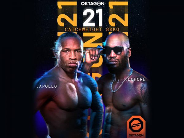 Oktagon 21 🥊 Lohoré vs Silva ▶️ live stream, kurzy a profily zápasníkov