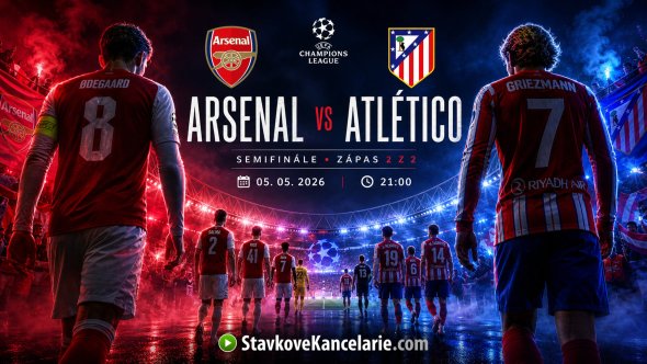 Arsenal – Atlético Madrid ✅ ANALÝZA + TIP na zápas