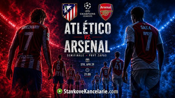 Atlético Madrid – Arsenal ✅ ANALÝZA + TIP na zápas