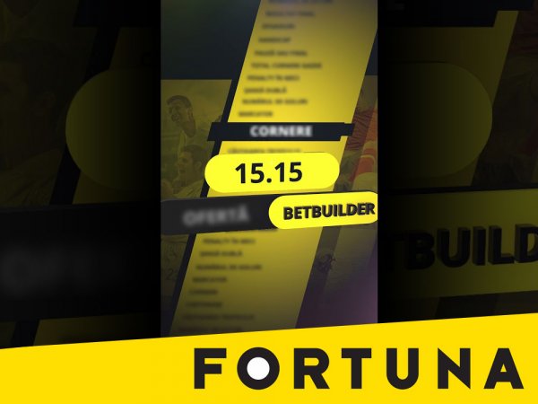 Fortuna Bet Builder – kombinujte stávky z jednej udalosti