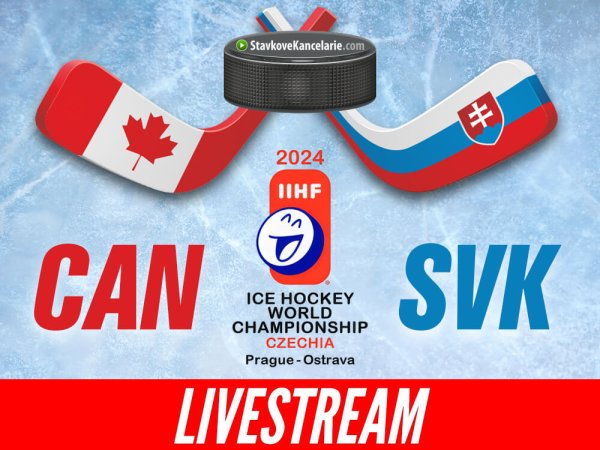 Kanada – Slovensko ▶️ LIVE stream a TV prenos | MS 2024