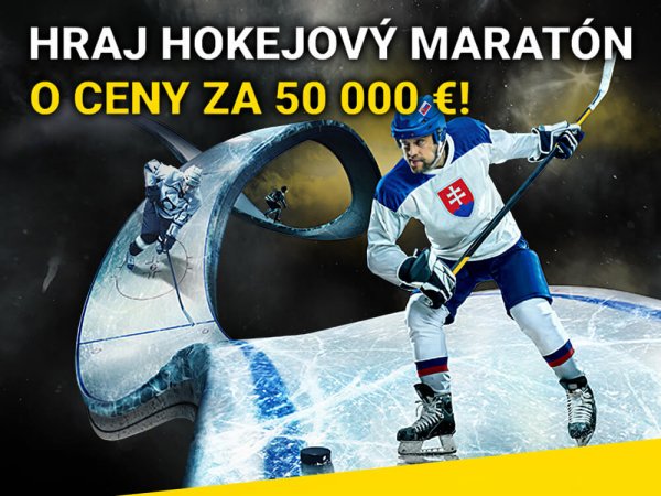 Hrajte Fortuna Hokejový maratón 🏒 o ceny za 50.000 €