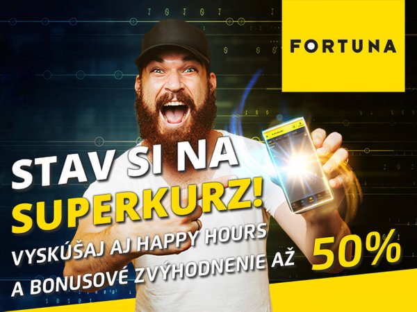 SUPERKURZ, Happy Hours a bonusové zvýhodnenie vo Fortune