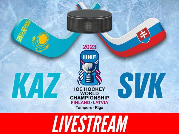 Slovensko – Kazachstan ▶️ LIVE stream a TV prenos | MS 2023