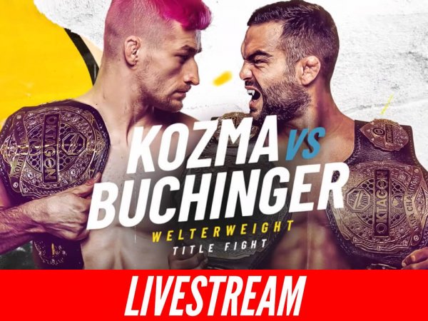 Buchinger vs Kozma LIVE stream + online prenosy | Oktagon 29