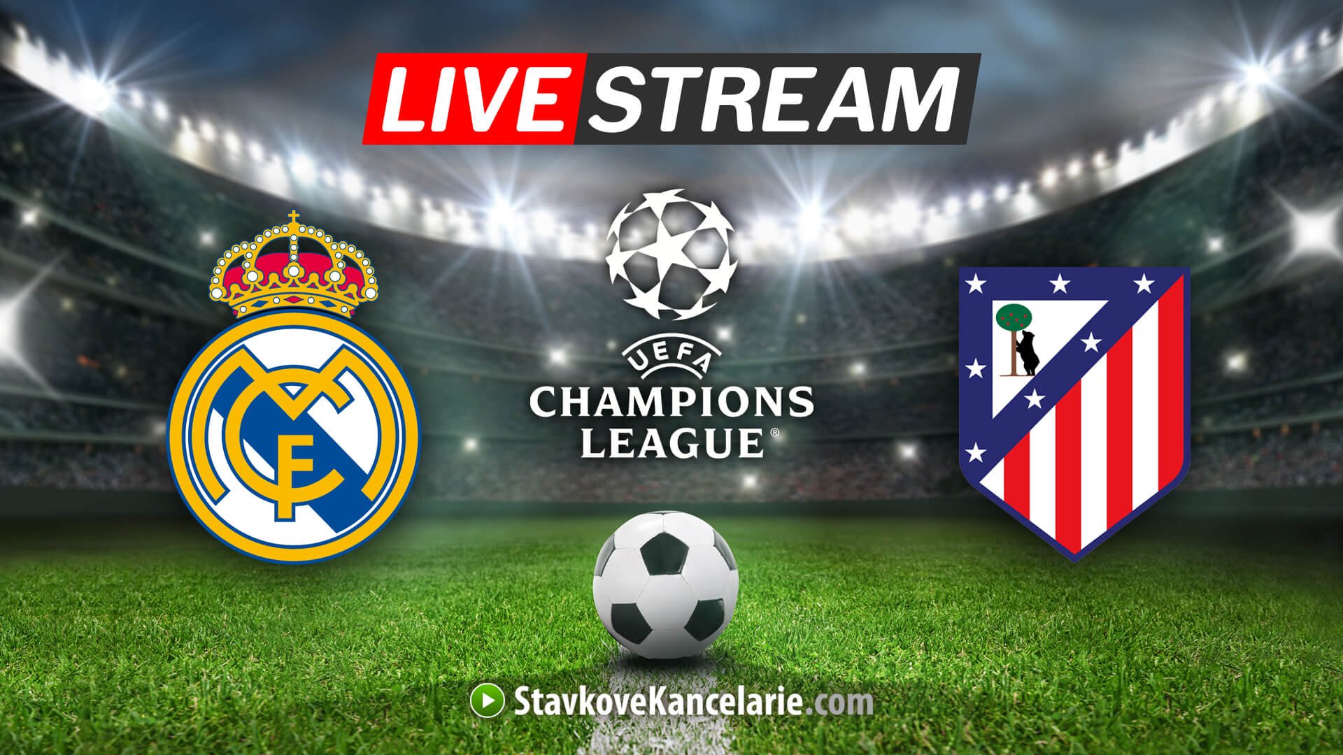Kde pozerať Atlético Madrid v. Real ️ stream, kurzy a zostavy