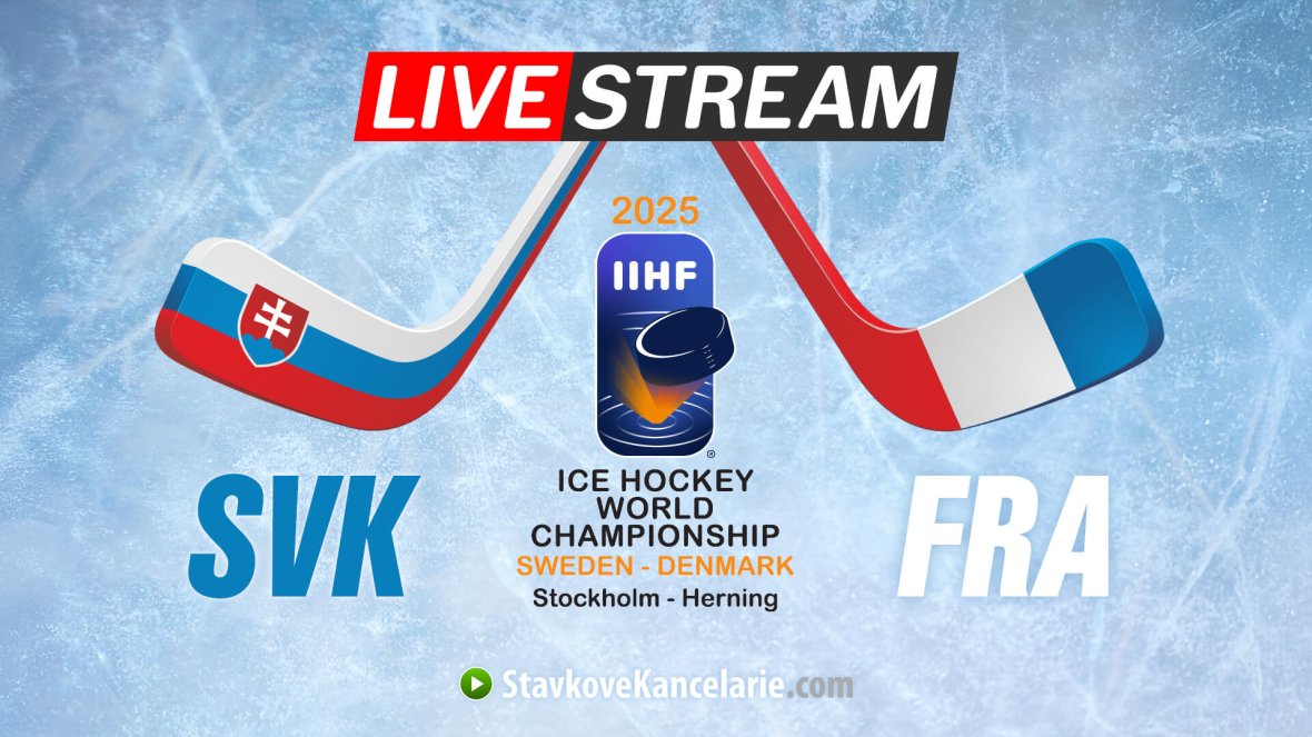 Slovensko – Francúzsko ▶️ LIVE stream a TV prenos | MS 2025