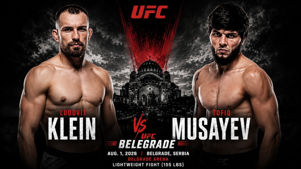 Ľudovít Klein – Tofiq Musayev LIVE ▶️ UFC zadarmo